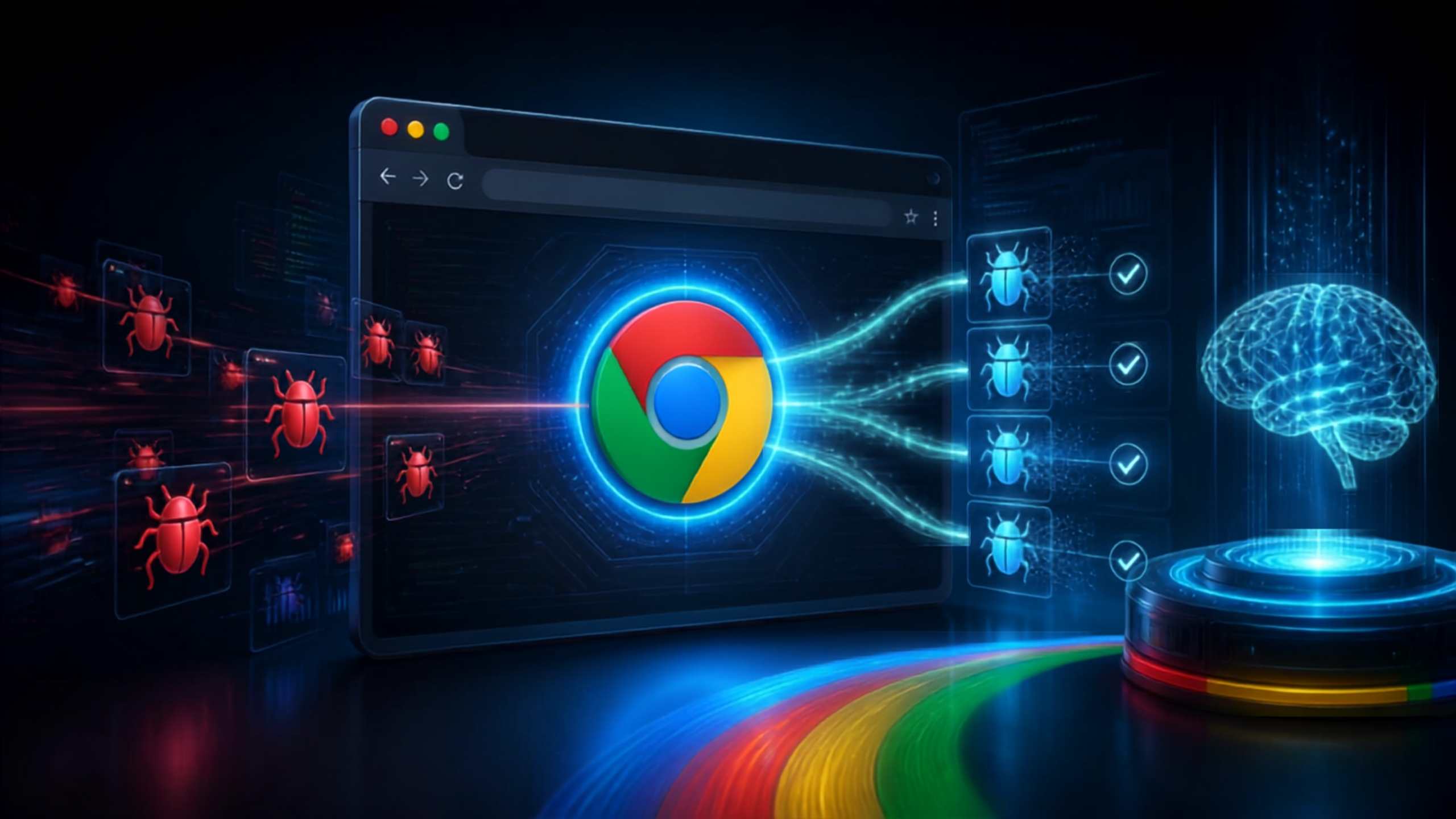Google поправи повече бъгове в Chrome за юни, отколкото за последните две години, заради AI